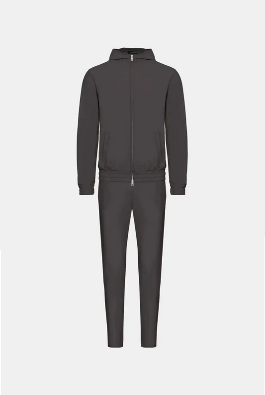 HOODED TRACKSUIT TITANIUM
