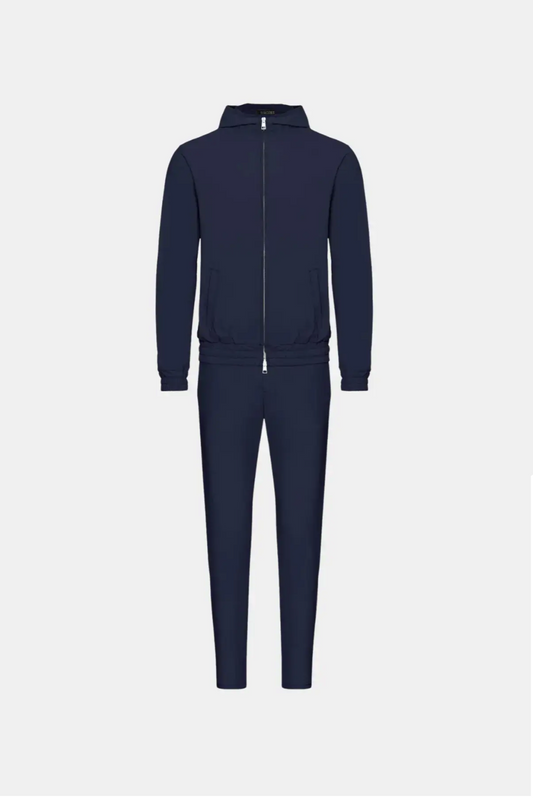 HOODED TRACKSUIT NAVY