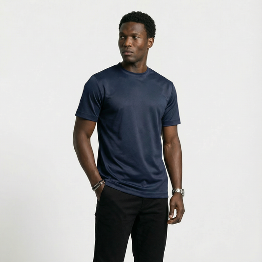 NAVY TEE