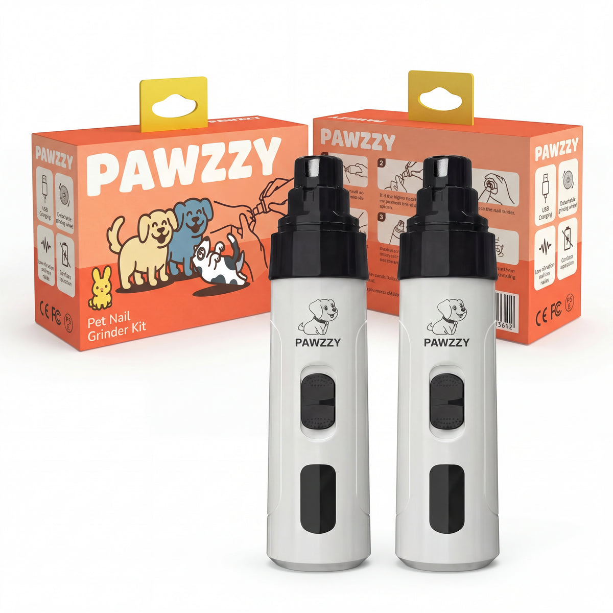 Pawzzy Trim Pro - The stress Free Nail Grinder